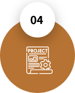 Project icon with number four